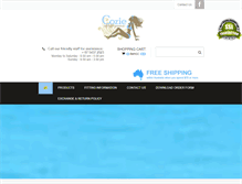 Tablet Screenshot of cozieswimwear.com.au